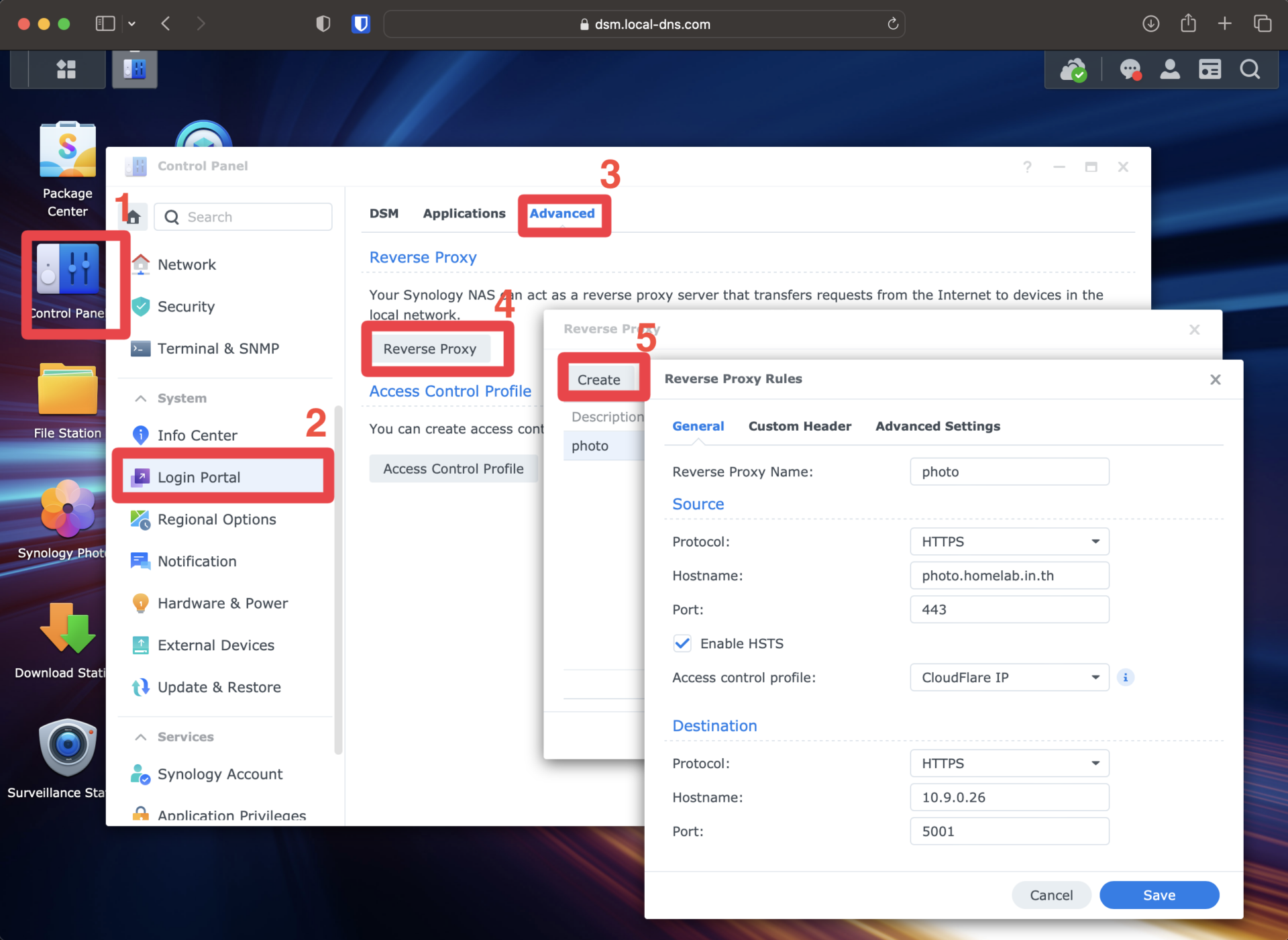 Synology NAS Cloudflare DNS Proxy synology nas cloudflare dns proxy